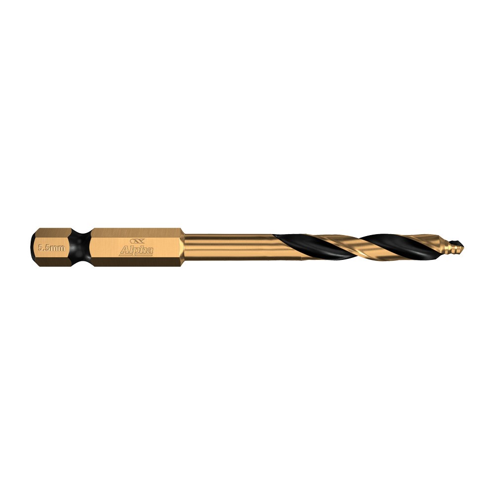 ALPHA ONSITE PLUS IMPACT STEP TIP DRILL BIT - 5.5MM
